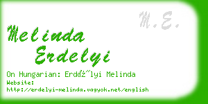 melinda erdelyi business card